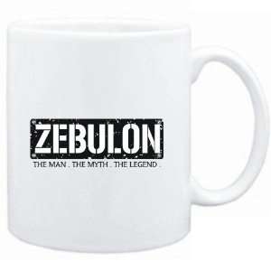  Mug White  Zebulon  THE MAN   THE MYTH   THE LEGEND 