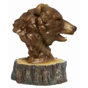  Bear head figurine 8