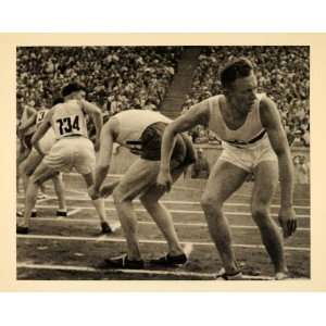  1936 Olympics Mens 4 x 100 M. Relay Leni Riefenstahl 