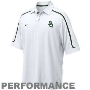  Nike Baylor Bears White Hook & Lateral Dri FIT Performance 