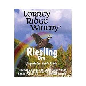  Torrey Ridge Winery Riesling Dry 750ML Grocery & Gourmet 