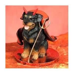  Rottweiler Little Devil Dog Figurine
