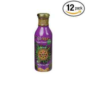 Cell nique Organic Super Green Drink   Tropical Fruit Flavor   31 