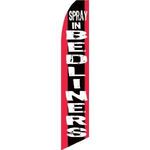  Spray In Bedliners Swooper Feather Flag
