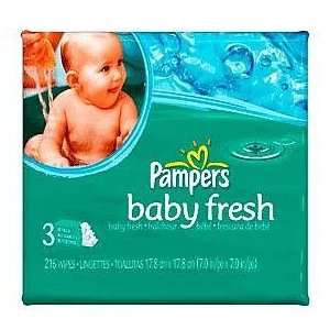  Pampers Baby Wipes Refl Fresh Size 216 Baby