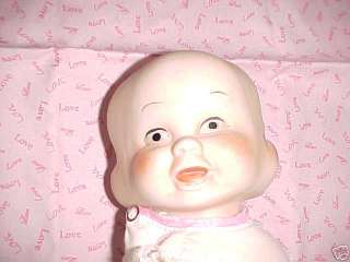 Multi Face Bisque Baby Doll with cloth body unmarked  