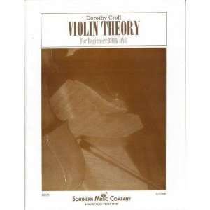  Croft, Dorothy   Violin Theory For Beginners Book 1 