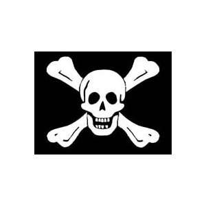  Pirate Flag   Crossbones Behind Skull 