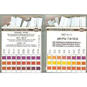 14.0 pH indicator strips 100/box  Industrial 