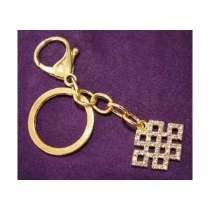  Bejeweled Mystic Knot Keychain 