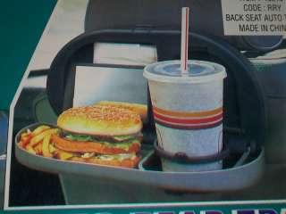 Back Seat Auto Tray~Multi Purpose~Holds Beverage+More  
