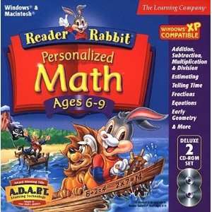  Reader Rabbit Personalized Math 6 9 Deluxe Electronics