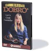 Learning Bluegrass Dobro   Cindy Cashdollar Lessons DVD  