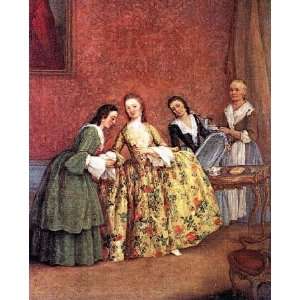   name The Venetian Ladys Morning, By Longhi Pietro