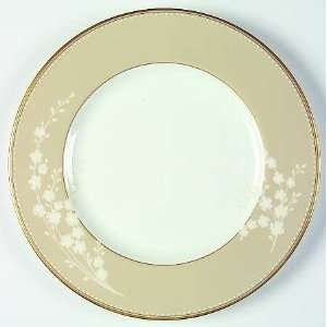  Lenox China Bellina Gold Trim Accent Luncheon Plate, Fine 
