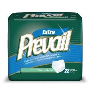 Prevail Extra Underwear Youth/SM 20 34   Case of 88 (4 Packs of 22 