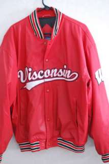 Wisconsin Badgers Mens L Winter Jacket/Coat NCAA  