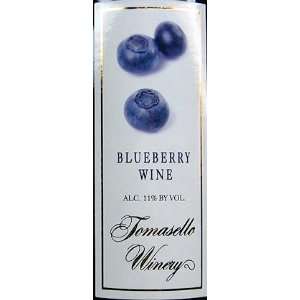  2009 Tomasello Blueberry Wine 750ml Grocery & Gourmet 