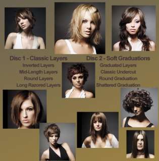 Toni and Guy NEW CLASSIC CUTS 15 Style 4 DVD Set TIGI Hair Cosmetology 