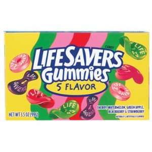 Lifesavers Gummi 5 Flavor Theater Box 12 Count  Grocery 