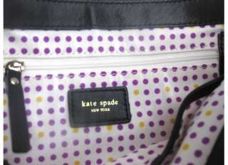 NEW Kate Spade Black Tompkins Square Ella Bag NWT  