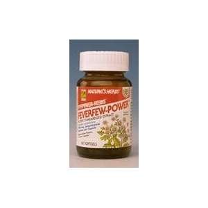  Natures Herbs   Feverfew   Power 60 soft gel Health 