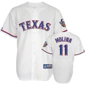 Bengie Molina Youth Jersey Texas Rangers #11 Home Youth Replica 