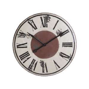  Vintage French Motif Wall Clock
