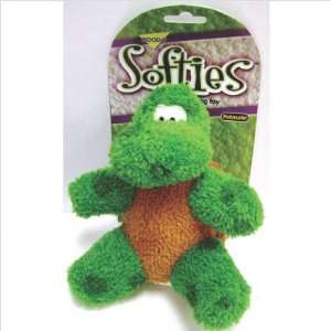    BOODA 0353512 Softies Terry Toby Turtle Dog Toy