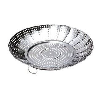   Reviews Norpro Large No Post Stainless Steel Vegetable Steamer