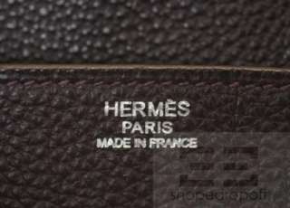 Hermes Raisin Togo Leather Palladium Hardware 30cm Birkin Bag  