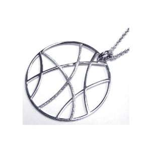  Nickel Free Silver Necklaces Abstract Round Necklace 