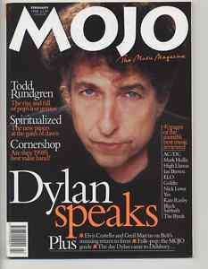 Bob Dylan/Todd Rundgren/Byrds MOJO Magazine #51 1998  