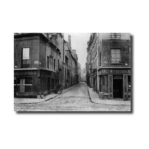  Rue Des Bernardins From Quai De La Tournelle Paris Between 