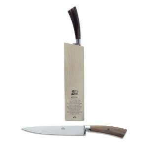 Berti Italian Handmade Insieme Slicing Knife With Ox Horn Handle 