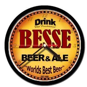  BESSE beer and ale cerveza wall clock 