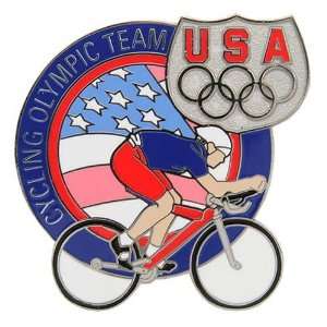  USA Olympic Team Cycling Pin
