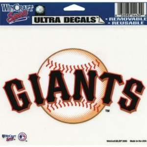  Francisco Giants   Logo Decal   Sticker MLB Pro Baseball Automotive
