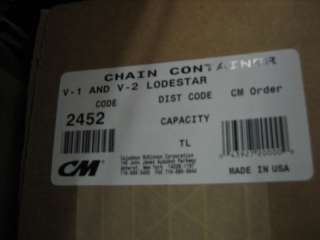 CM SMALL CHAIN BUCKET PART # 2452 NEW (1)  