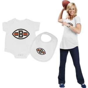   Cleveland Browns Womens Maternity Top & Infant Set