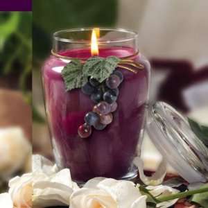  Vineyard Wine Jar Candle  18 oz. (Merlot)