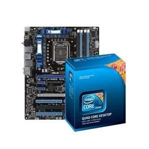  ASUS P7P55 EVO Motherboard & Intel Core i5 750 Pro 