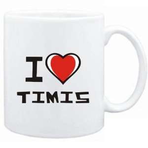  Mug White I love Timis  Cities