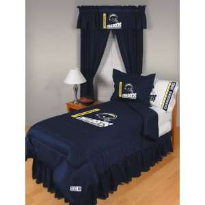  San Diego Chargers Curtains   82â€x84â€ Sports 