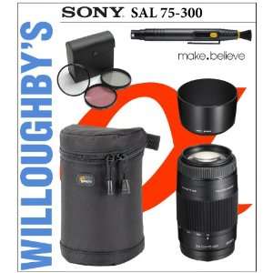  Sony SAL75300 Compact Super Telephoto Zoom Lens 