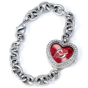  Ladies NHL New Jersey Devils Heart Watch Jewelry