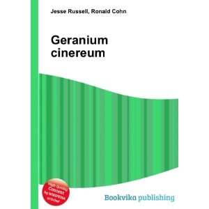 Geranium cinereum Ronald Cohn Jesse Russell  Books