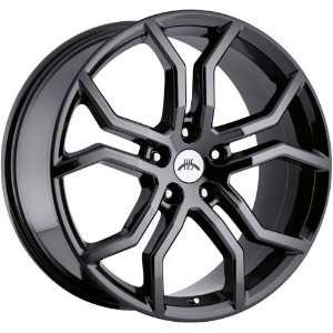   Vision Havoc 5x120 +35mm Phantom Black Chrome Wheels Rims Inch 20