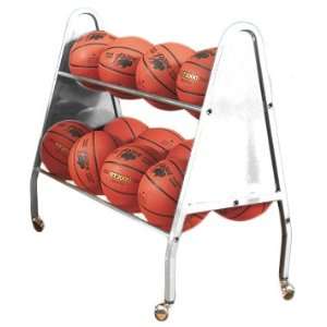  Bison 12 Or 18 Heavy Duty Basketball Carts WT WHITE HOLDS 