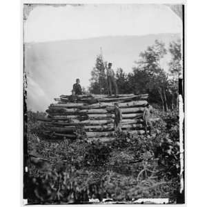  Civil War Reprint Elk Mountain, Maryland. Signal tower 